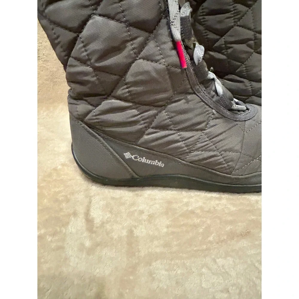 Columbia Womens 8.5 Women's Minx Mid II Omni-Heat Boot Insulated Waterproof Gray